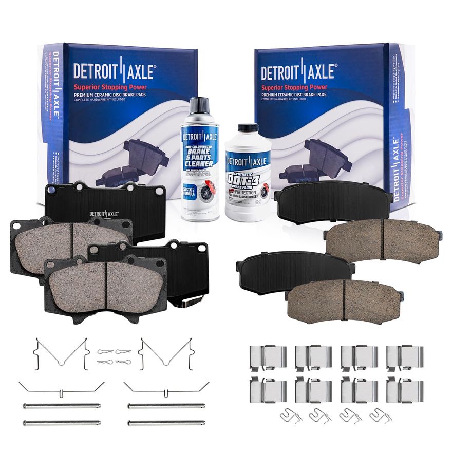 Main Image - Front Rear Ceramic Brake Pads