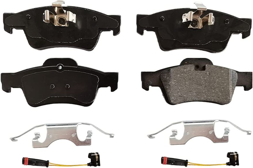 Rear Ceramic Brake Pads - P-1122 x2