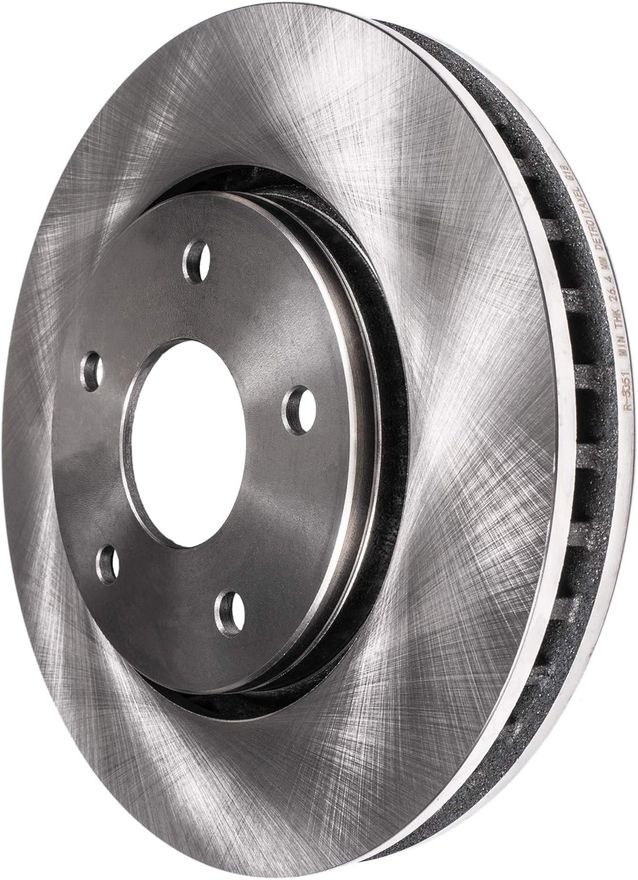 Rear Disc Brake Rotor - R-34318 x2