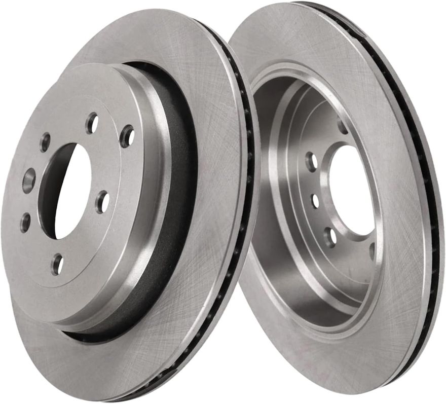 Rear Disc Brake Rotor - R-34335 x2