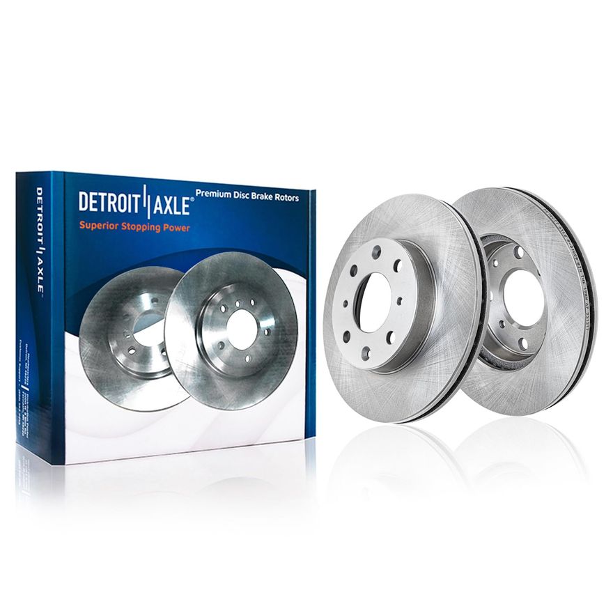 Front Disc Brake Rotors - R-31029 x2