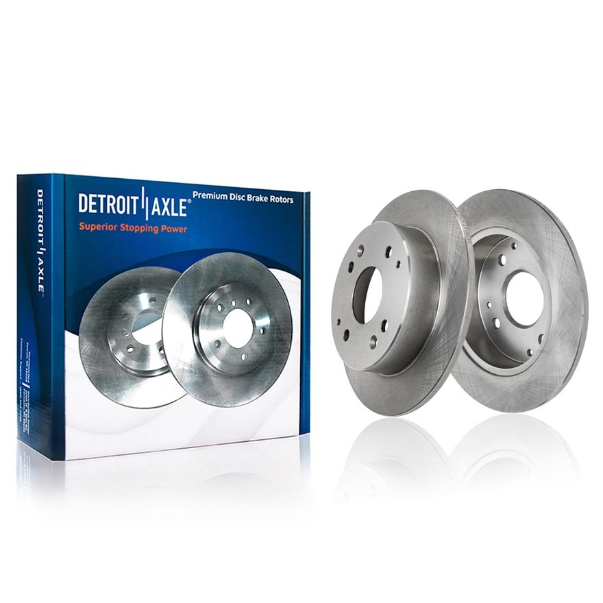 Rear Disc Brake Rotors - R-31038 x2