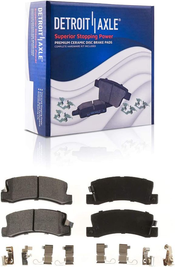 Rear Ceramic Brake Pads - P-325 x2