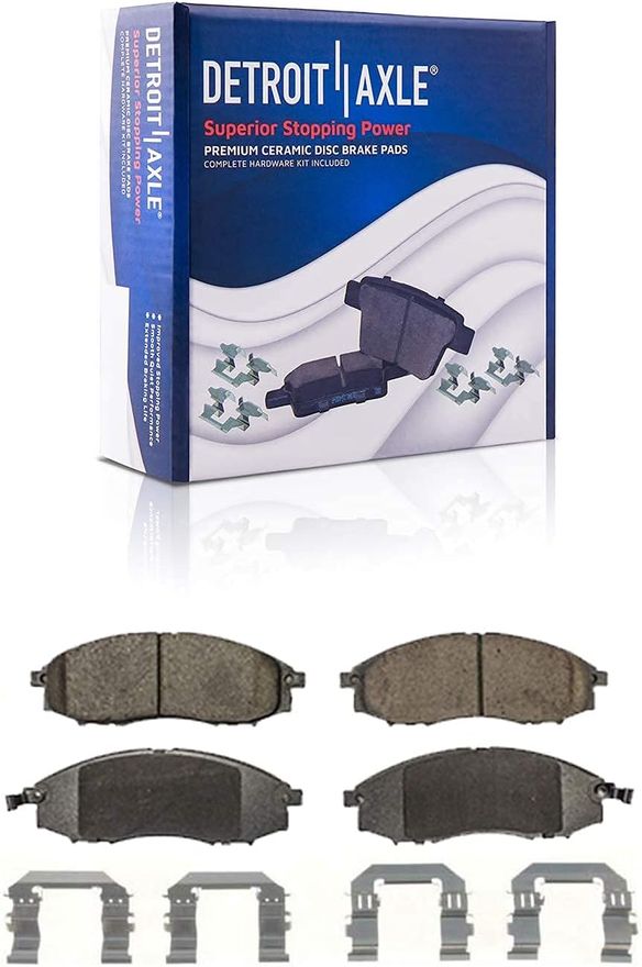 Front Ceramic Brake Pads - P-830 x2