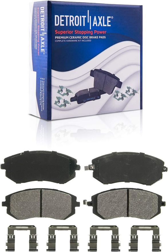 Front Ceramic Brake Pads - P-929 x2