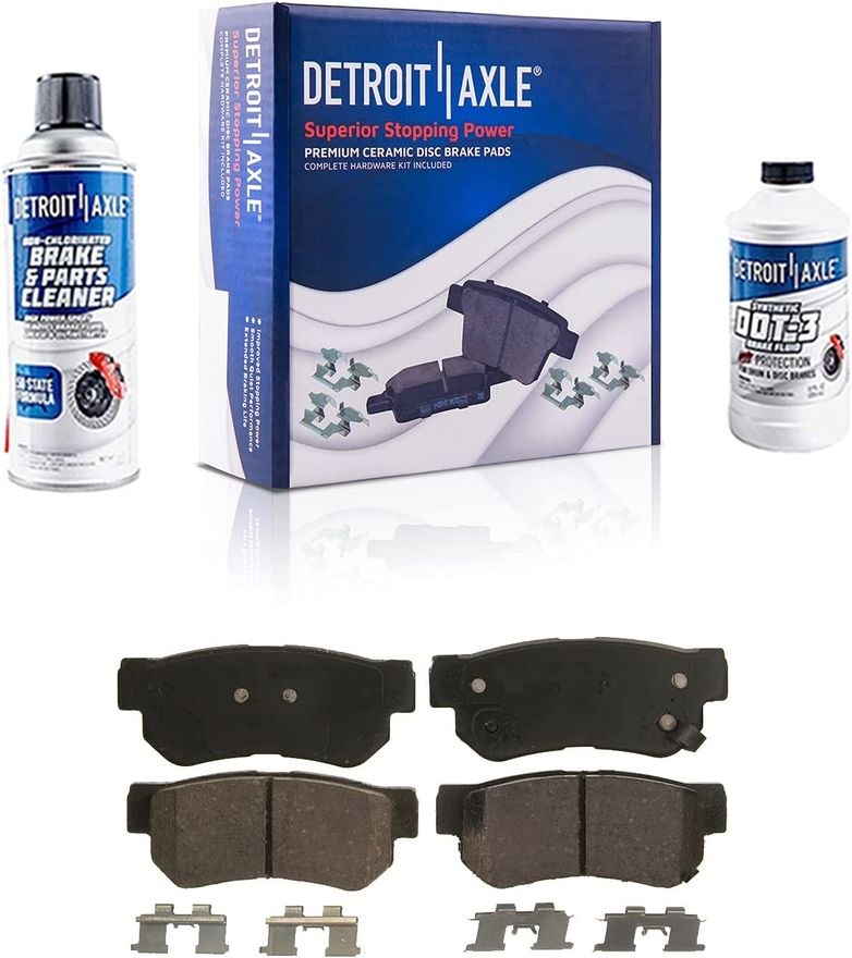 Rear Ceramic Brake Pad - P-813 x2