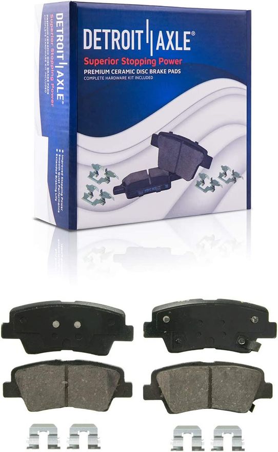 Rear Ceramic Brake Pad - P-813 x2