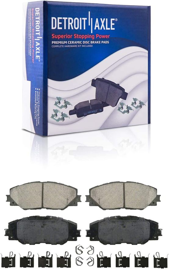 FrontCeramic Brake Pads - P-1211 x2