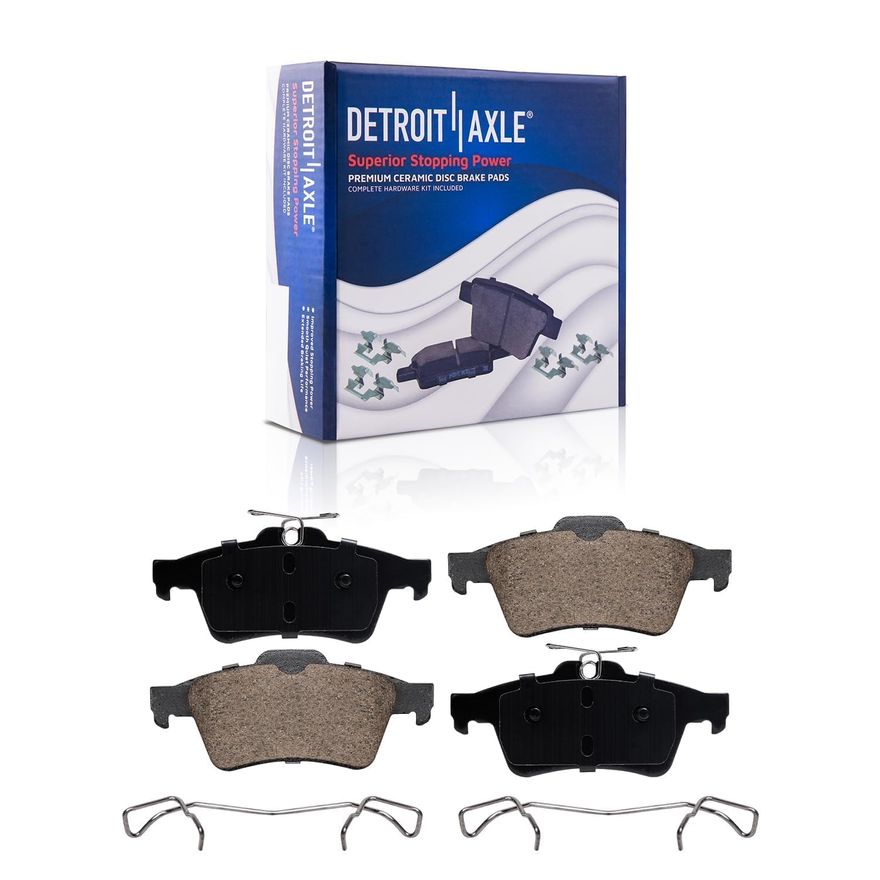 Rear Ceramic Brake Pads - P-1095 x2