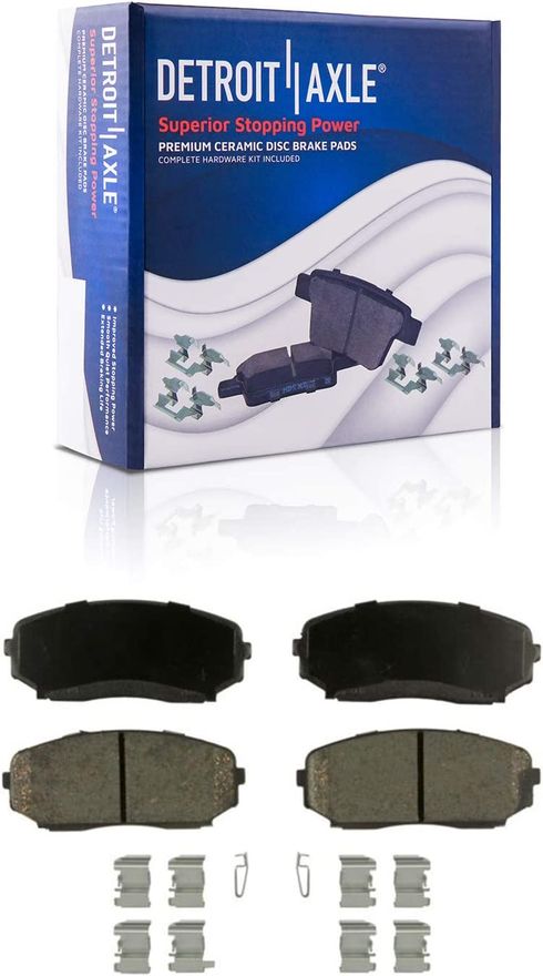 Front Ceramic Brake Pads - P-1258 x2