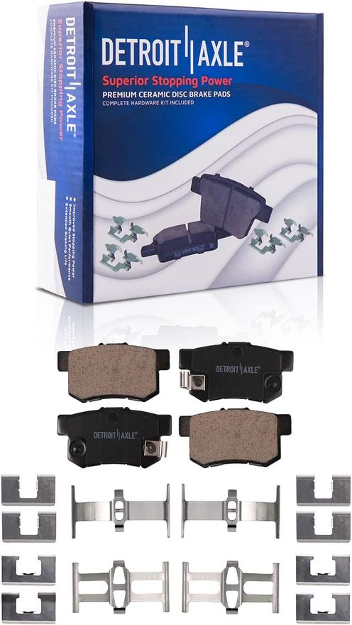 Rear Ceramic Brake Pad - P-537 x2