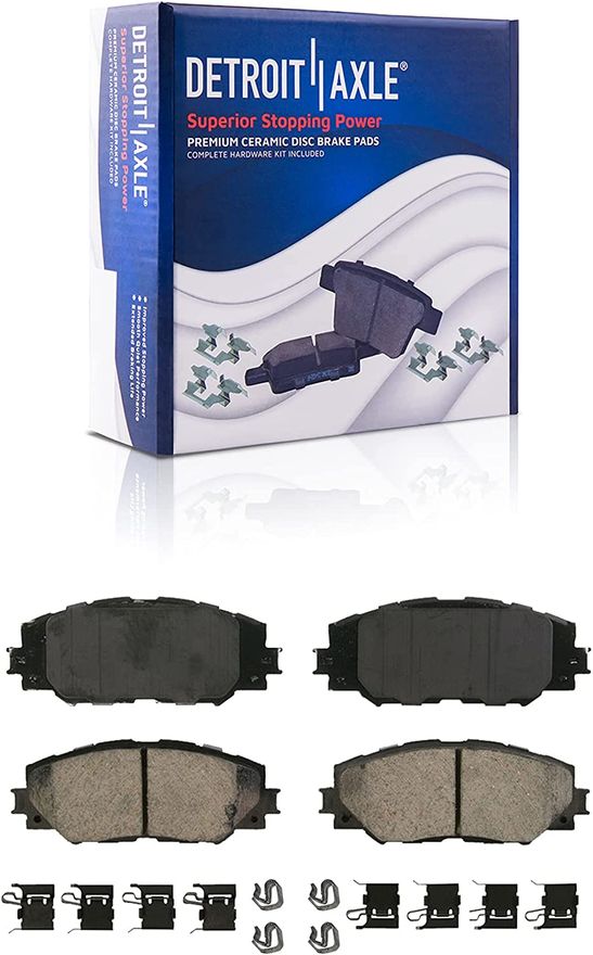 Front Ceramic Brake Pads - P-1210 x2