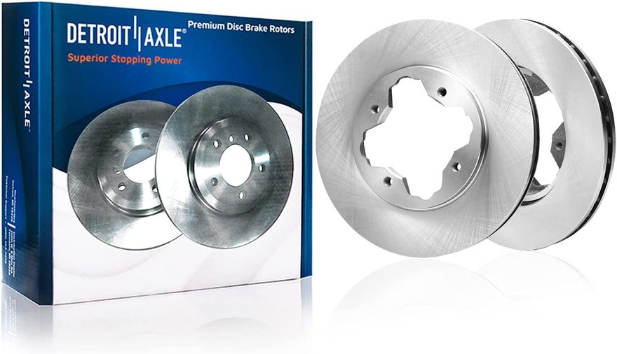 Front Disc Brake Rotors - R-3287 x2