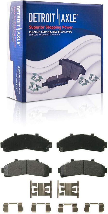 Front Ceramic Brake Pads - P-652 x2