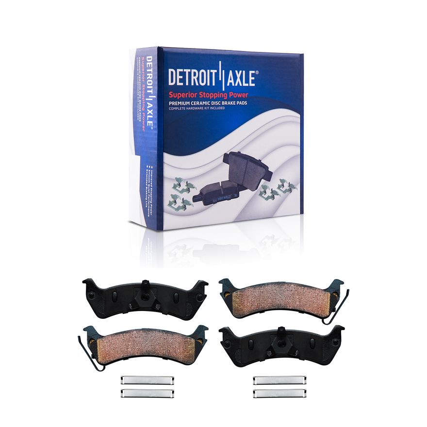 Rear Ceramic Brake Pad - P-664 x2