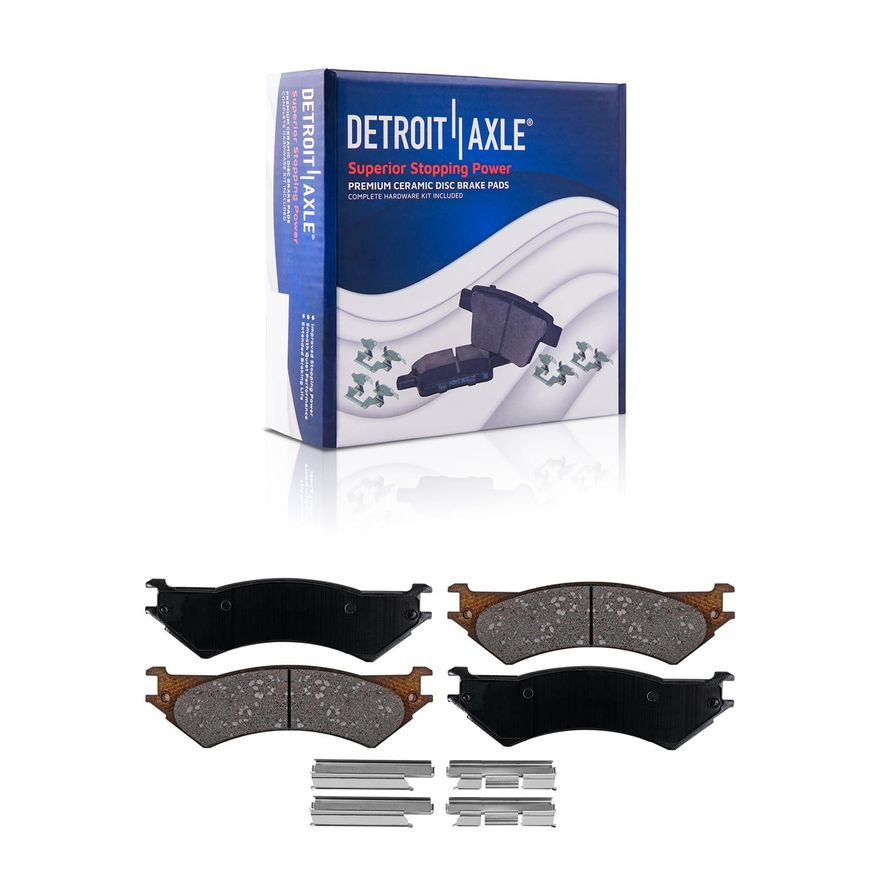 Rear Ceramic Brake Pad - P-802 x2