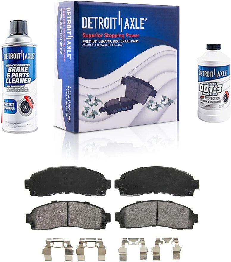 Front Ceramic Brake Pad - P-833 x2