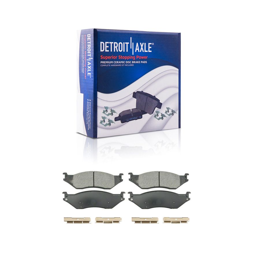 Front Ceramic Brake Pads - P-1066 x2