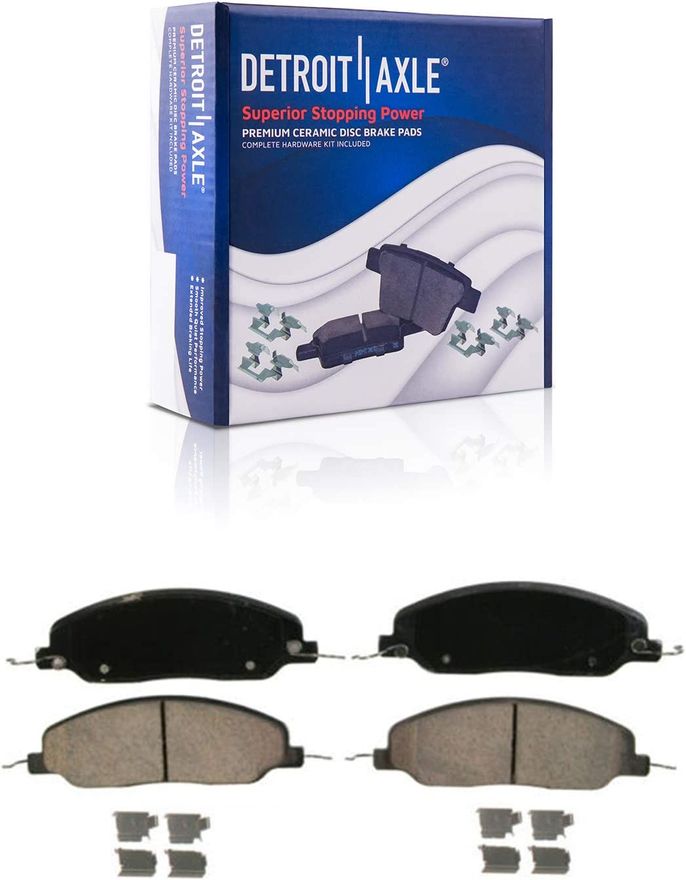 Front Ceramic Brake Pads - P-1081 x2