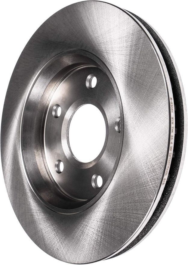 Front Disc Brake Rotor - R-54157 x2