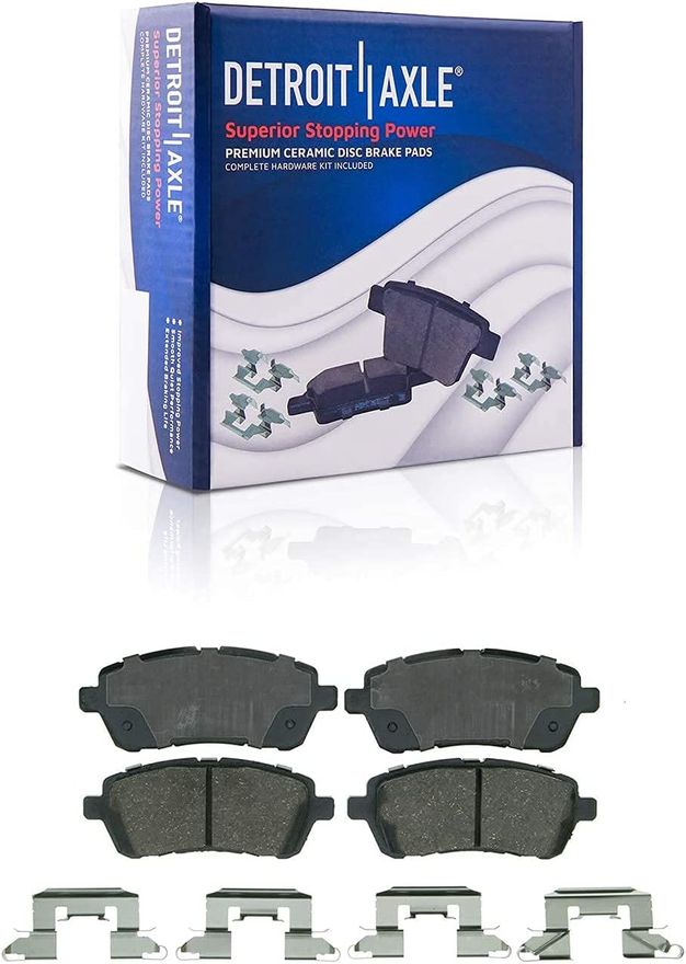 Front Ceramic Brake Pads - P-1454 x2