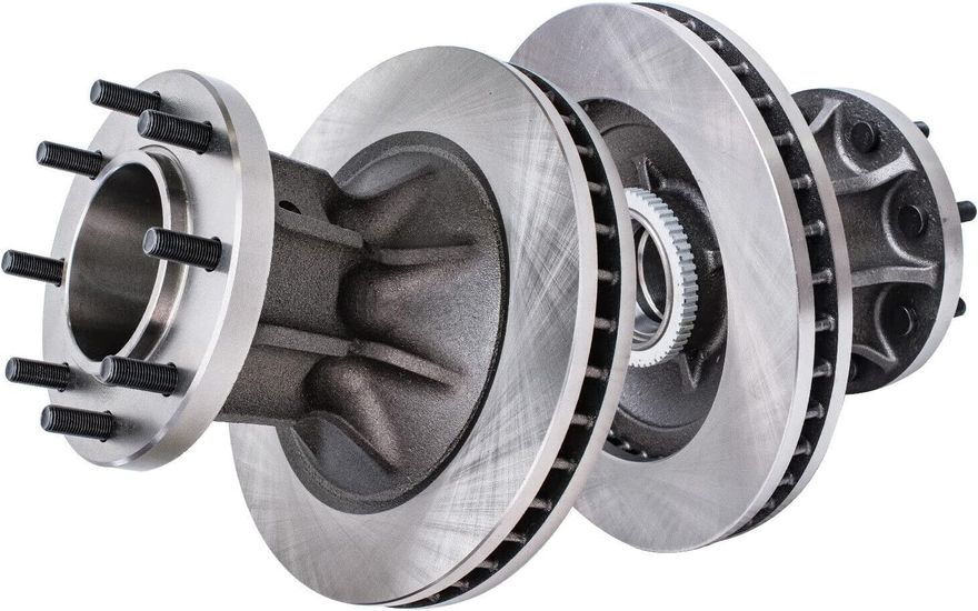 Front Disc Brake Rotor - R-55032 x2