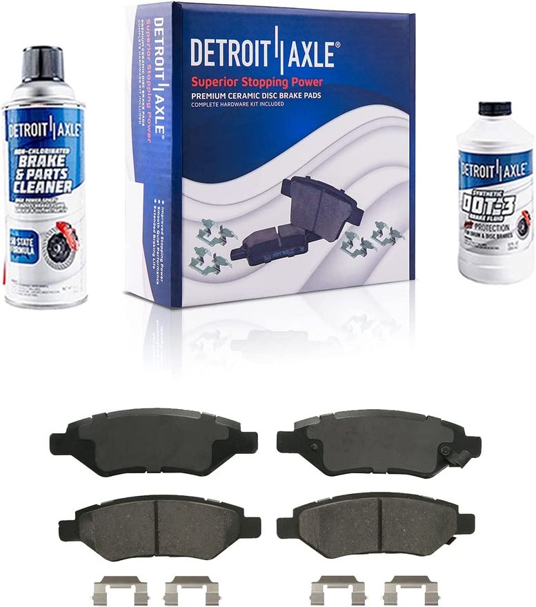 Rear Ceramic Brake Pad - P-1337 x2