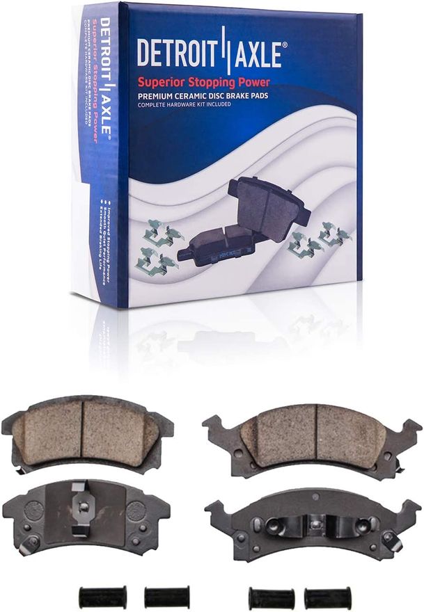 Front Ceramic Brake Pads - P-673 x2