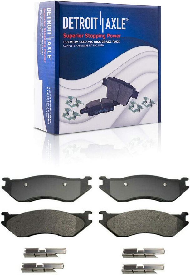 Front Ceramic Brake Pad - P-966 x2