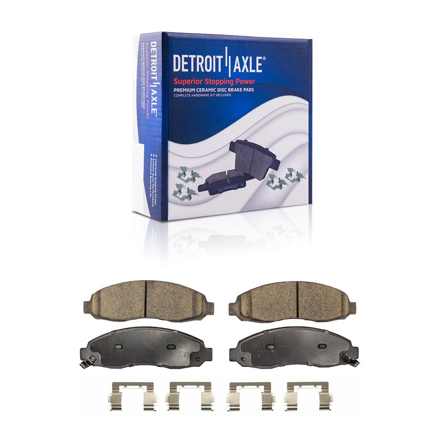 Front Ceramic Brake Pads - P-962 x2