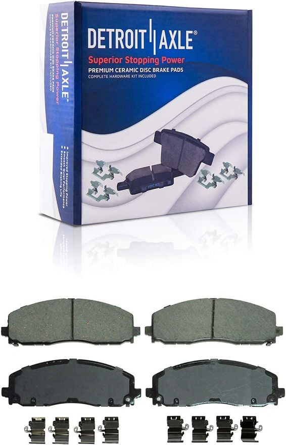 Front Ceramic Brake Pad - P-1589 x2