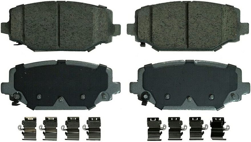 Rear Ceramic Brake Pad - P-1596 x2