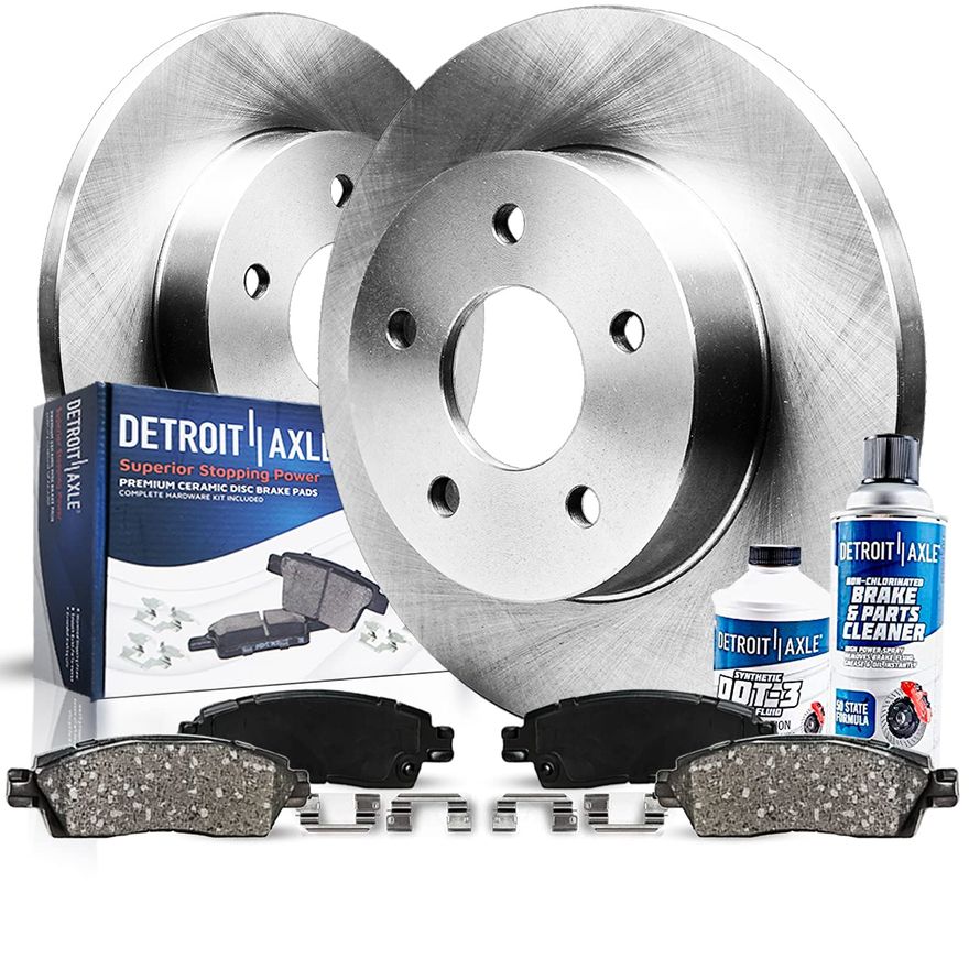 Main Image - Rear Disc Rotors Brake Pads