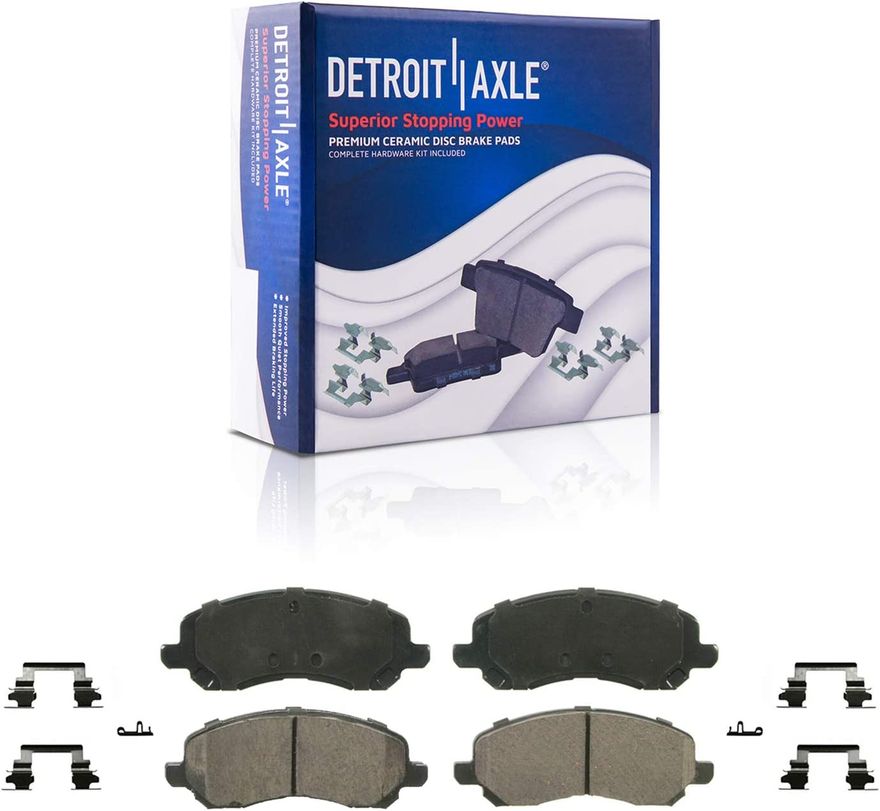 Front Ceramic Brake Pads - P-866 x2