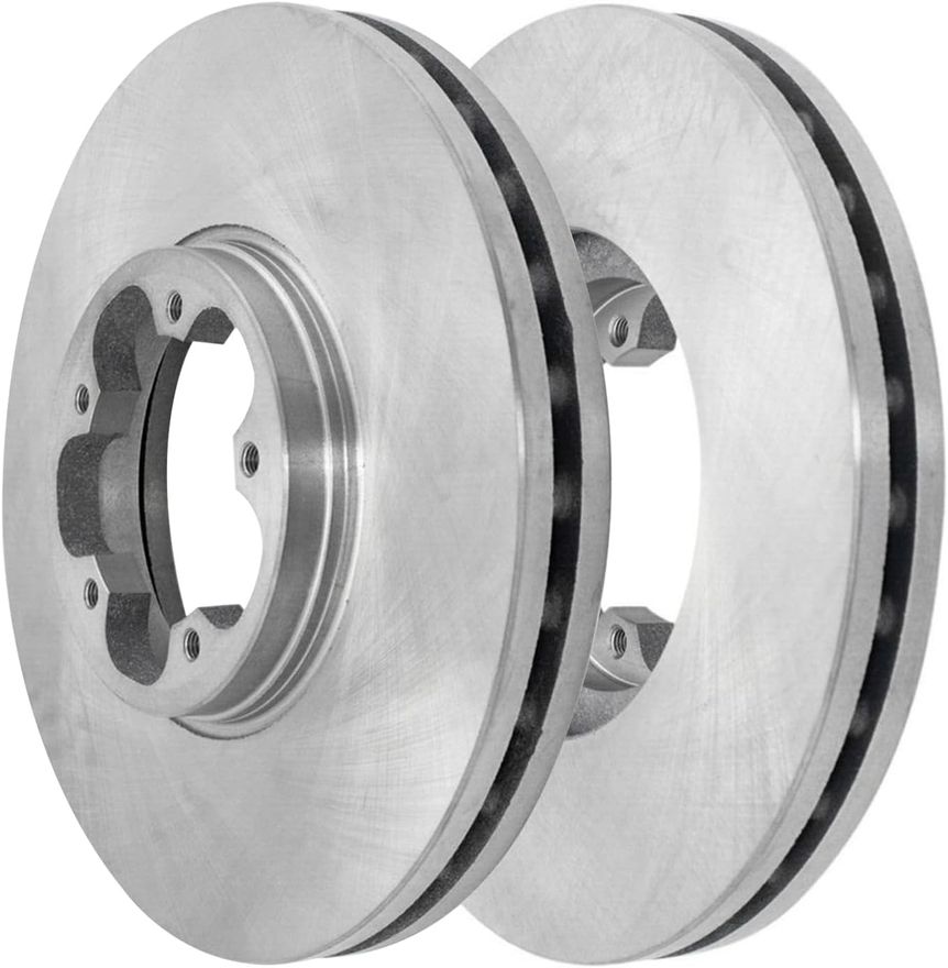 Tpuk Front Brake Discs For Ford Transit MK4 & MK5 (1991-2000) – 2.0L, 2.3L, 2.5L – 15"