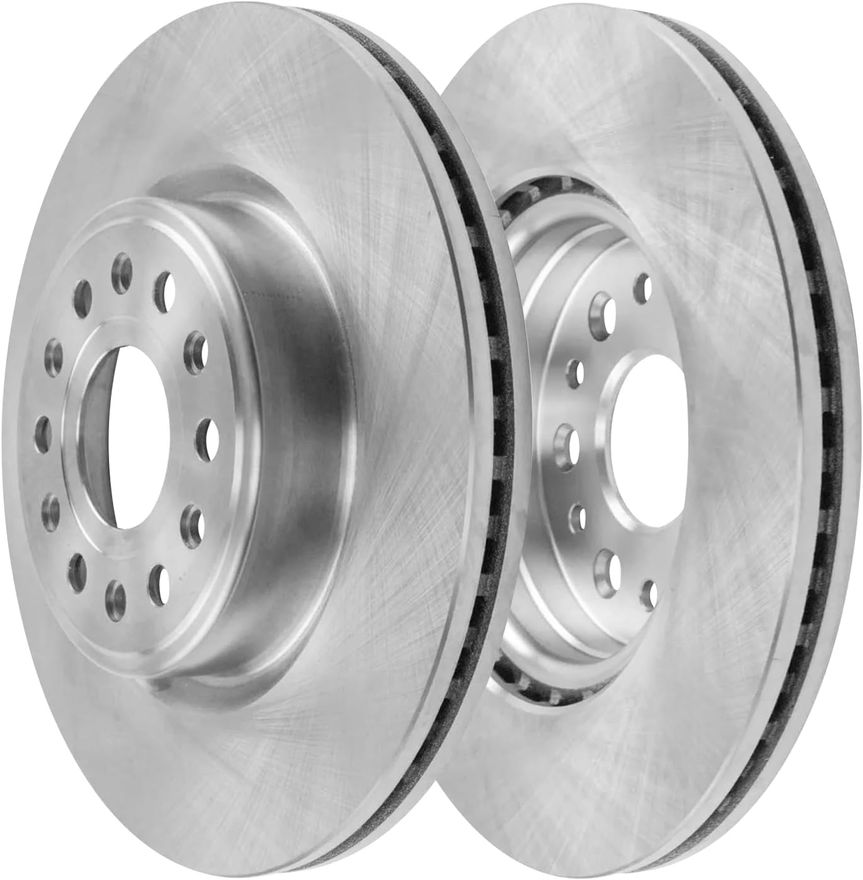 Front Disc Brake Rotor - R-800187 x2