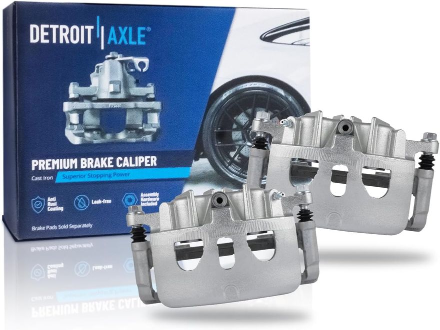 2013 Ford Flex Pair Front Brake Calipers (Remanufactured)
