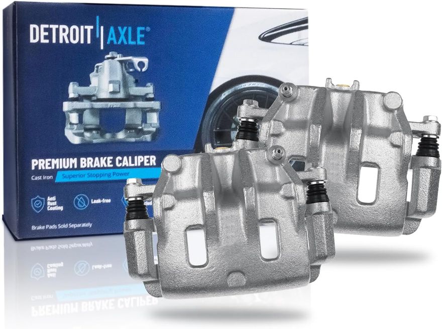 2019 Hyundai Santa Fe XL Pair Front Brake Calipers (Remanufactured)