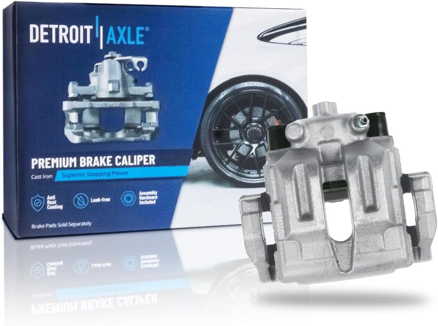 thumbnail image 2 of A-Premium Rear Brake Caliper For BMW 323i 325xi 328i XDrive E90 E91 E92 E93 – Driver & Passenger Side. 2 of 3