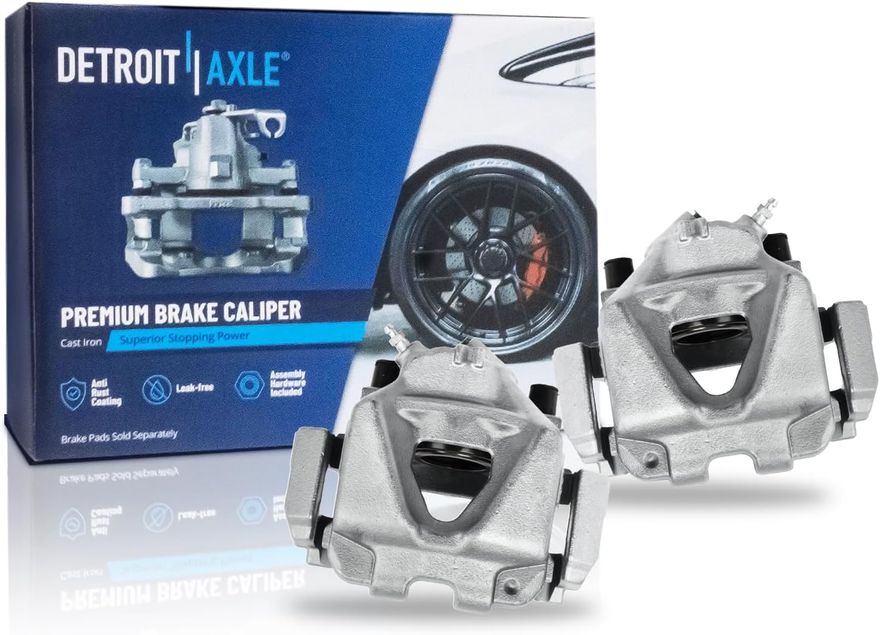 2013 BMW X1 Pair Front Brake Calipers (Remanufactured)