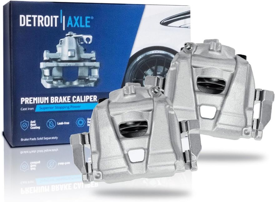 Pair Front Brake Calipers (Remanufactured)