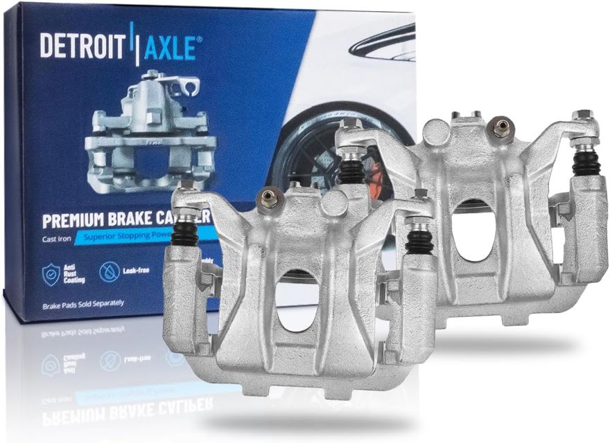 2018 Infiniti QX80 Pair Rear Brake Calipers (Remanufactured)