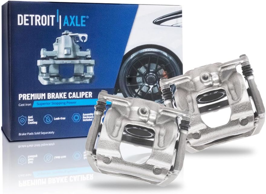 2015 Mercedes-Benz GLA250 Pair Front Brake Calipers (Remanufactured)