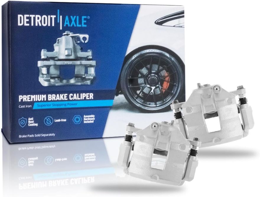 2019 Hyundai Elantra Pair Front Brake Calipers (Remanufactured)