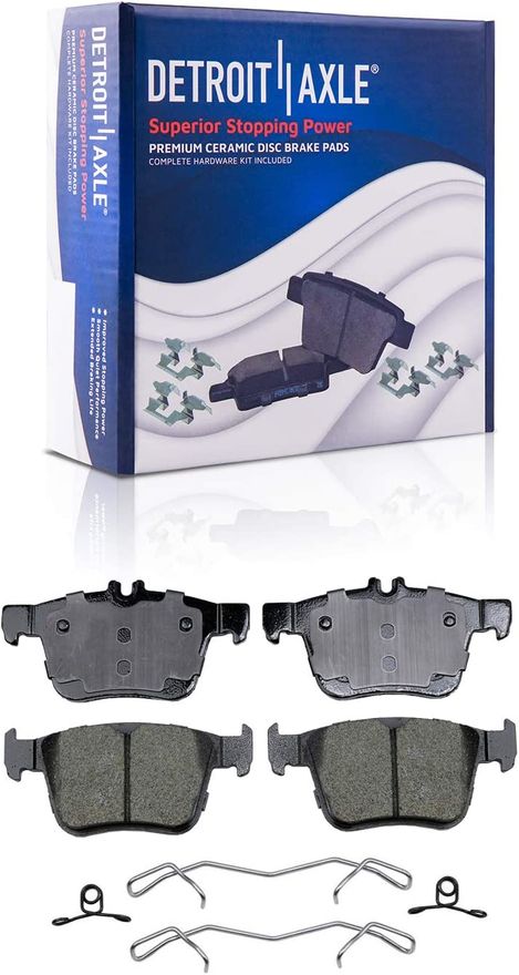 Rear Ceramic Brake Pad - P-1761 x2