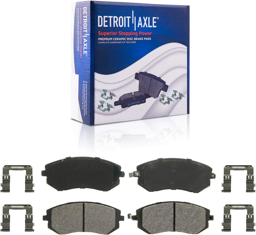 Front Ceramic Brake Pads - P-929 x2