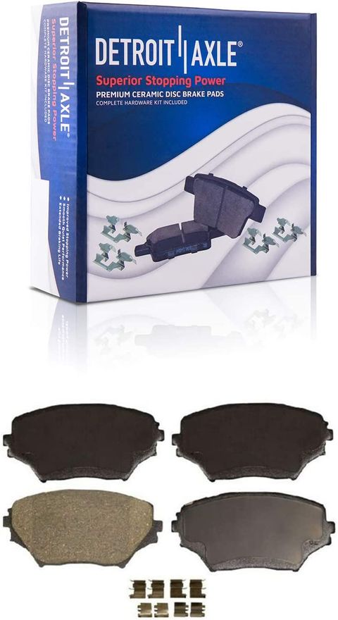 Front Ceramic Brake Pads - P-862 x2