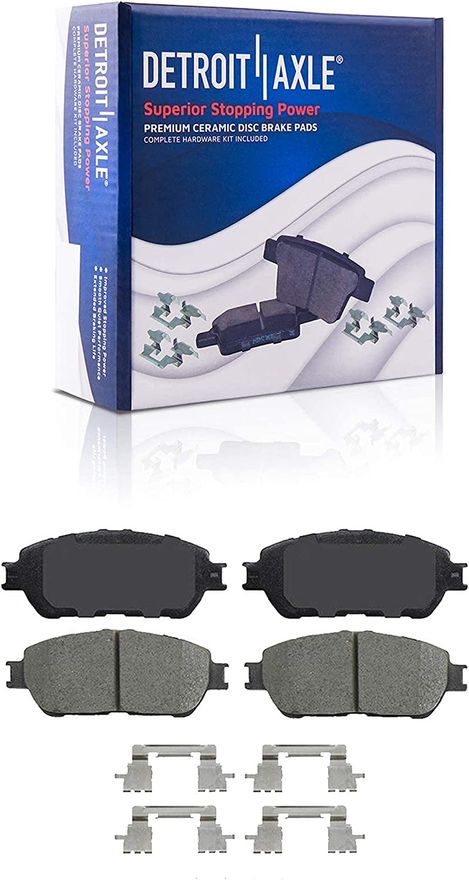 Front Ceramic Brake Pad - P-906A x2