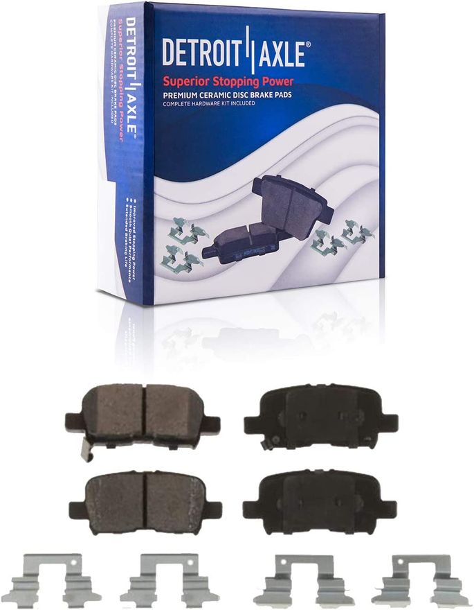 Rear Ceramic Brake Pads - P-865 x2