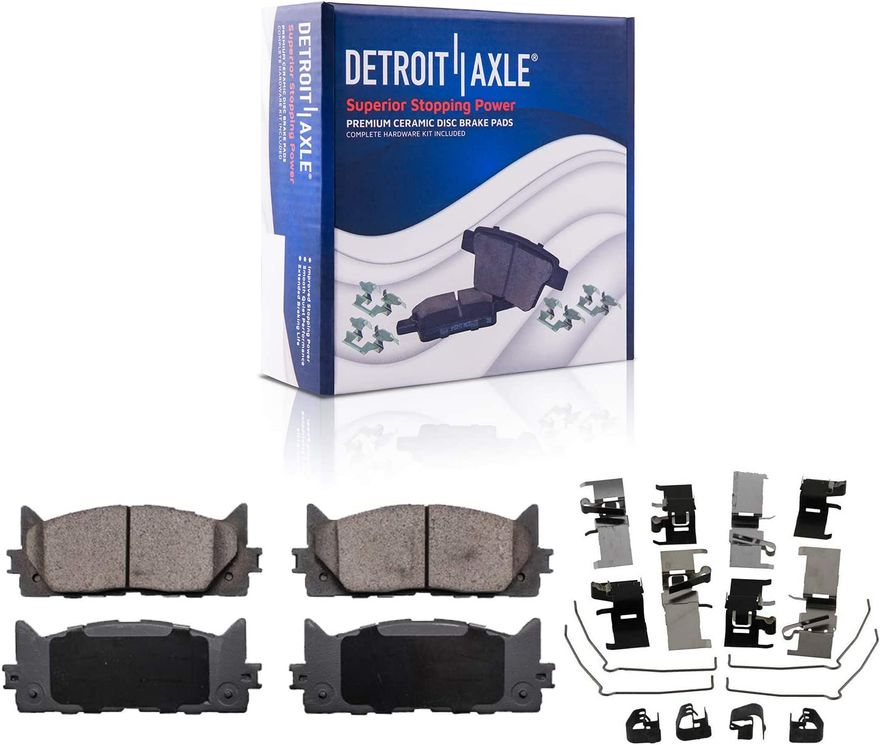 Front Ceramic Brake Pads - P-1293 x2